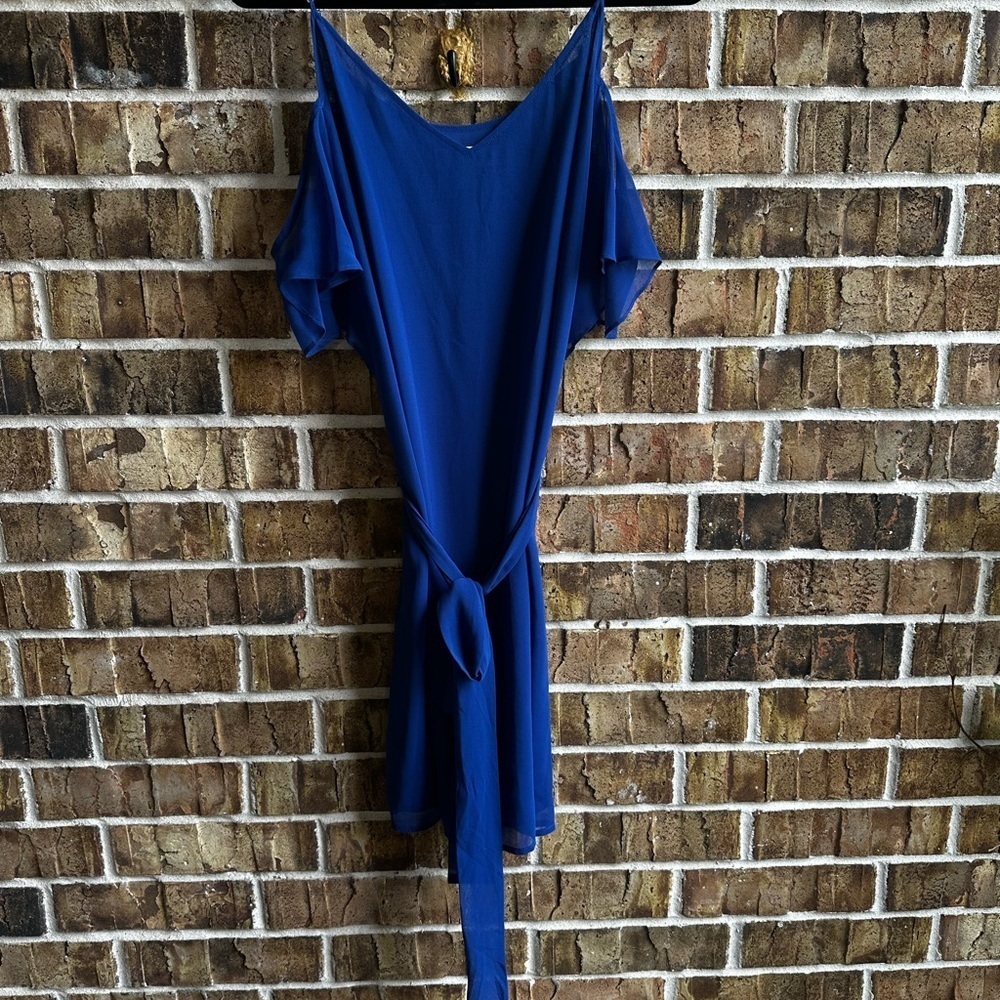 Michael Kors Cobalt Blue Mini Dress